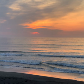 6月3日千葉北、東浪見の朝の波の画像