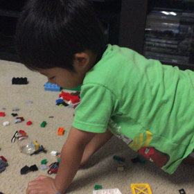 レゴ遊び ビデオの画像