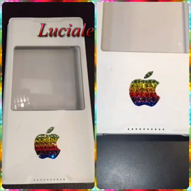 虹色デコの画像