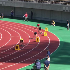 全国大会埼玉県予選会(男子400mリレー決勝)の画像