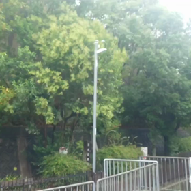 台風接近の画像