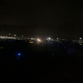 真夜中の羽田空港からバンコクスワナプーム空港までの画像