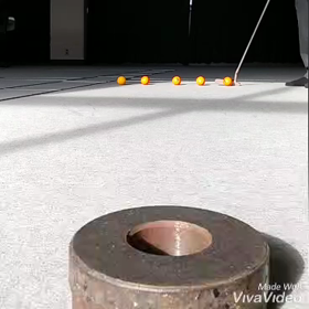 久しぶりにパッティング練習の画像