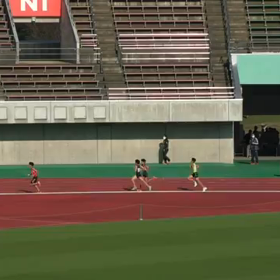 ６年男子1000m第４組③の画像