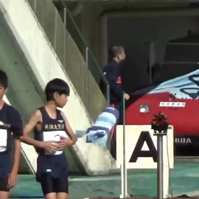 走り幅跳び 練習跳躍①の画像