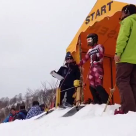 アルペンと基礎スキーとクロスカントリー……アルペンについての画像