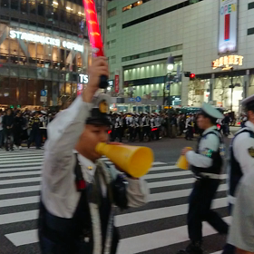 夜の渋谷の画像