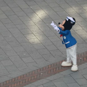 ミラコスタの窓からマリタイム動画の画像