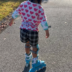 待ちに待った娘のスケートの画像