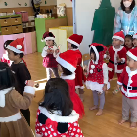 りす組　クリスマス会　動画の画像