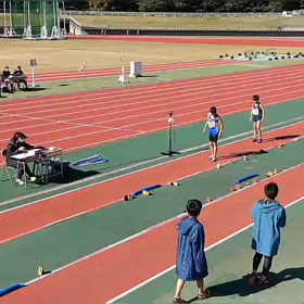 女子走り幅跳び予選⑯の画像