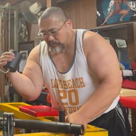 昨日の補強トレーニングの画像