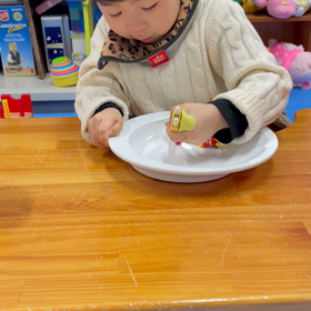 作業リハビリにての画像