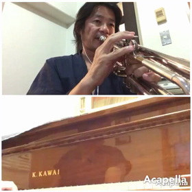 アカペラで枯葉の画像