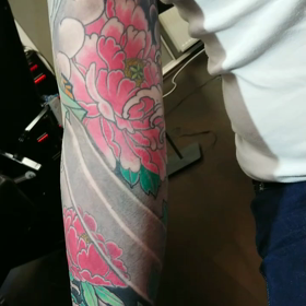 風神のタトゥーの動画の画像