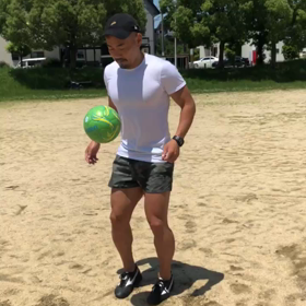 親父の自主練⚽️の画像