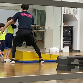 入学前に体操教室への画像