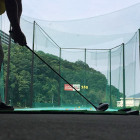 朝一練習の画像