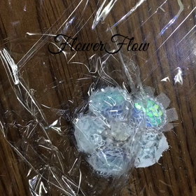 立体でないモチーフの糊づけの工夫の画像