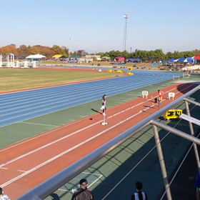 越谷カップ 走り幅跳び①の画像