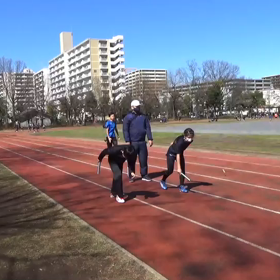 バトン練習(直線)⑩の画像