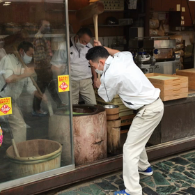餅つきの画像