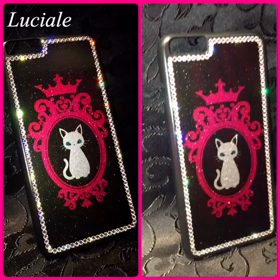 猫デザインのiPhoneカバー♪の画像