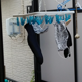 強風の為に撤退の画像