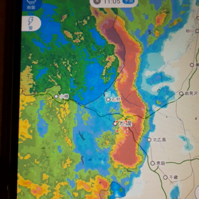 ９/12  11:00頃大嵐の画像