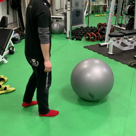 診療終了後の体幹トレーニングの画像