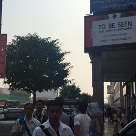 【ミャンマー動画】ヤンゴン、ダウンタウンの様子（2016/2/20）の画像