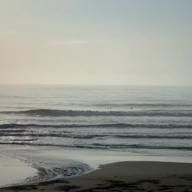 5月27日千葉北、東浪見の朝の波の画像