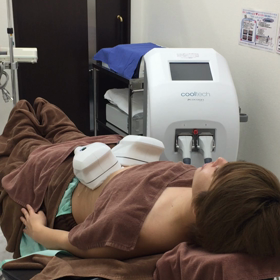 ✨【動画リポート1】マイナス8℃70分間でおなか正面の脂肪を冷凍破壊✨の画像