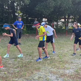 前日のリレー練習①の画像