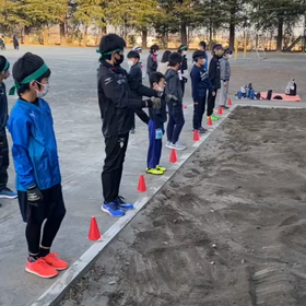 2月4日　立ち幅跳び②の画像