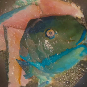 朝ご飯準備中の画像