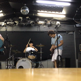 練習風景の画像