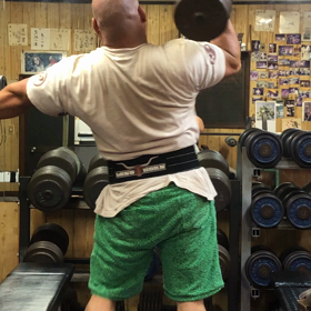 櫛山君のヘビーワンハンドプレスの画像