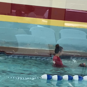 備忘録：４歳のプールでの目標の画像