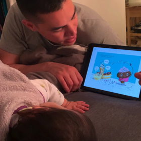 複雑な未来予想図の画像