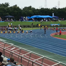男子100ｍ⑫の画像