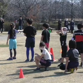 長距離記録会後のリレー(第２レース)④の画像