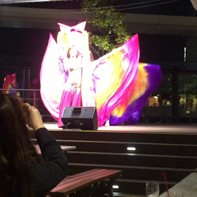 ベリーダンスショー@ビアガーデン♪の画像