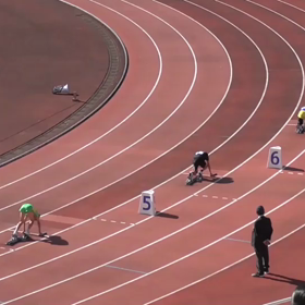 チャレンジカップ男子リレー３組目ビデオ動画の画像