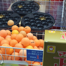 大型お菓子狙いの画像