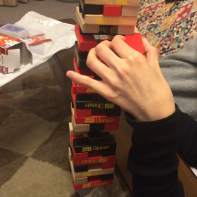 崩れる（倒れる）瞬間！！  みんなの反応がおもしろい。\( ˆoˆ )/の画像