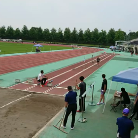 川越選手権走り幅跳び⑪の画像