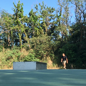 朝スケートから、、今日のオイラの画像