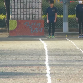 男子リレー選考会（ゴール付近）③の画像