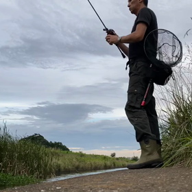 仕事終わりに印旛沼水系の画像